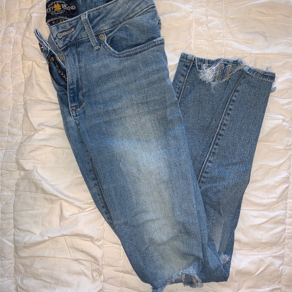 Lucky Brand Ripped Jeans